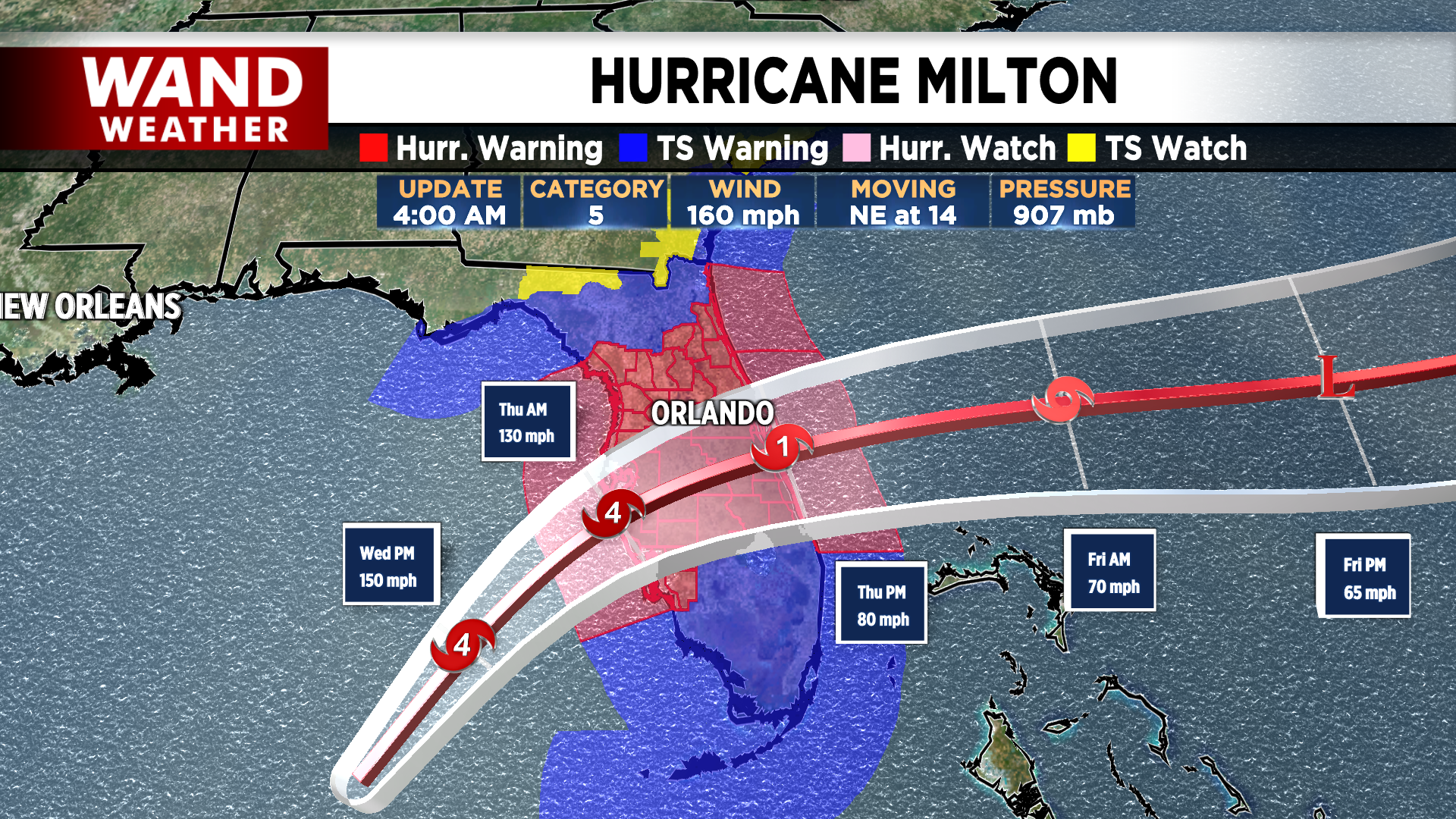Hurricane Milton 10-9-24